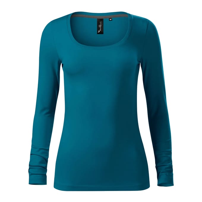 Dames-T-shirt met lange mouwen Malfini Premium Brave 156