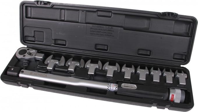 Momentsleutel 1/2 40-200nm steeksleutel koppen