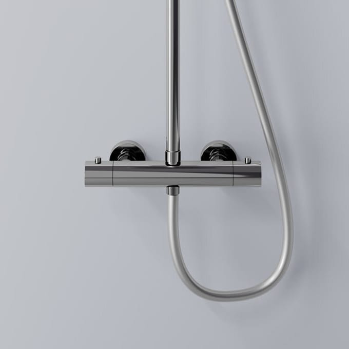 Steinberg 340 - Doucheset met thermostaat, diameter 22 cm, chroom 340 2721