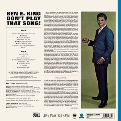Don't Play That Song! - Ben E. King