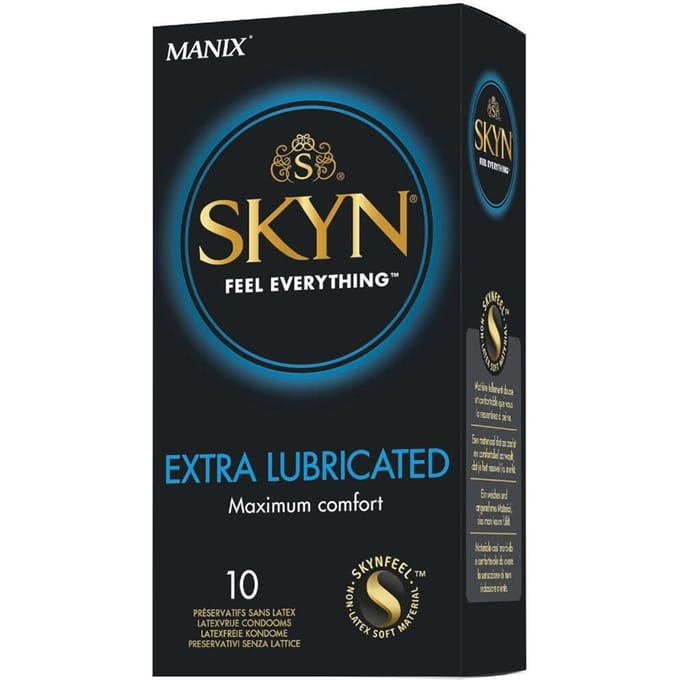 Skyn Extra Lubricated Latexvrije condooms 10 stuks