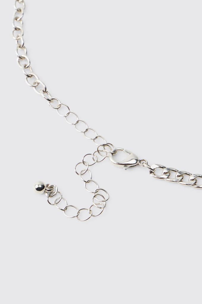 Zilveren Gelaagde Gothic Cross Ketting | Silver