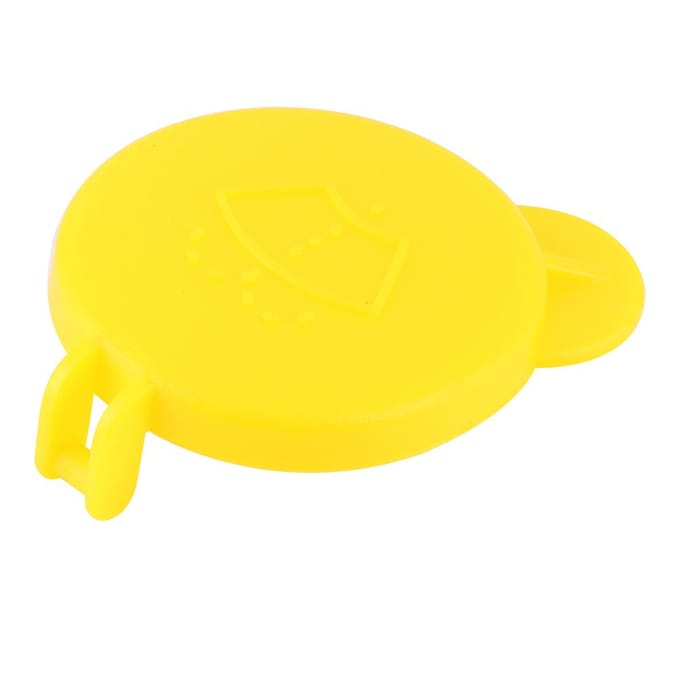 Dop deksel ruitensproeiervloeistof reservoir auto vervanging past voor Ford Fusion 2002 2012 yellow