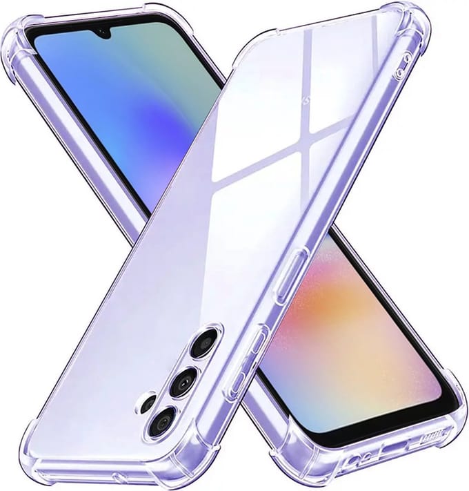 Hoesje geschikt voor Samsung Galaxy A05s - Techsuit Shockproof Silicone Back Cover - Transparant