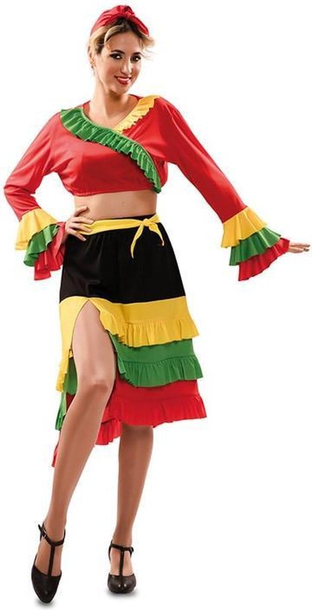 Rumba Danseres Kostuum Vrouw - Maat M/L