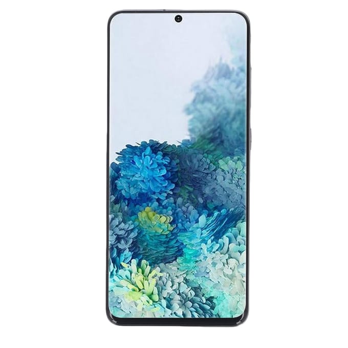 Remplacement d'assemblage d'écran de téléphone 6,2 pouces pour S20 4G Assemblage d'écran tactile et numériseur avec cadre et outils de réparation gris