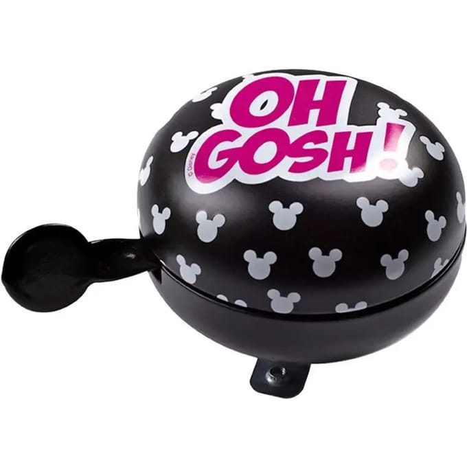 Disney Fietsbel Minnie Mouse Oh Gosh! Junior 8 Cm Zwart/roze