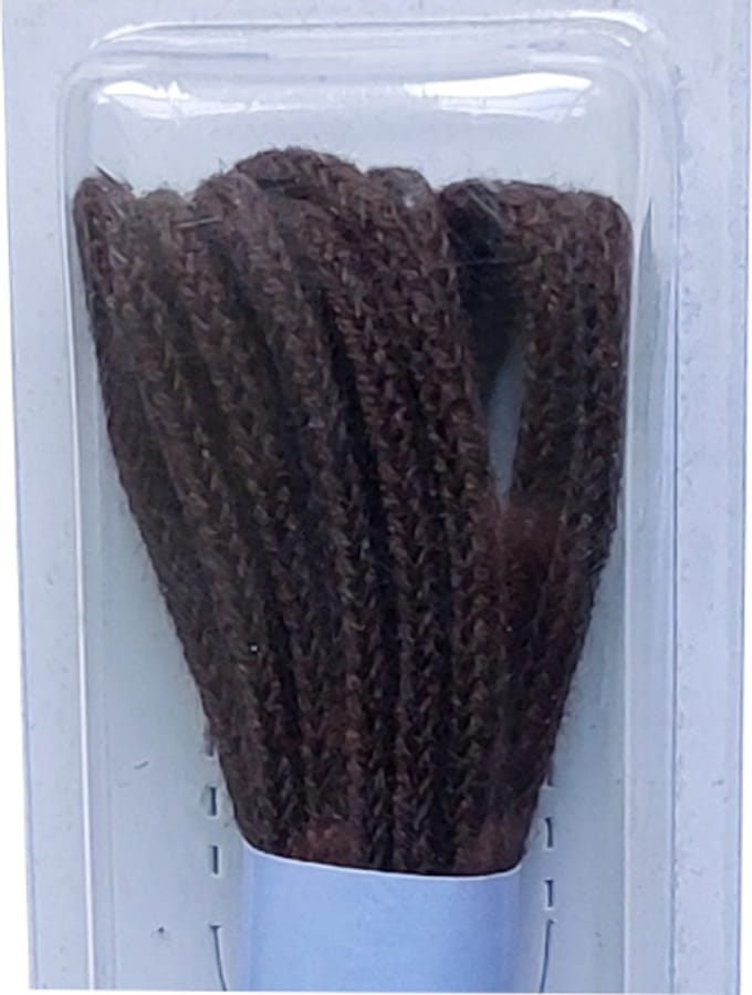 Gala Veter - Donker Bruin - Dun Rond - Lengte 120 cm - Dikte 2,5 mm - Schoenveter