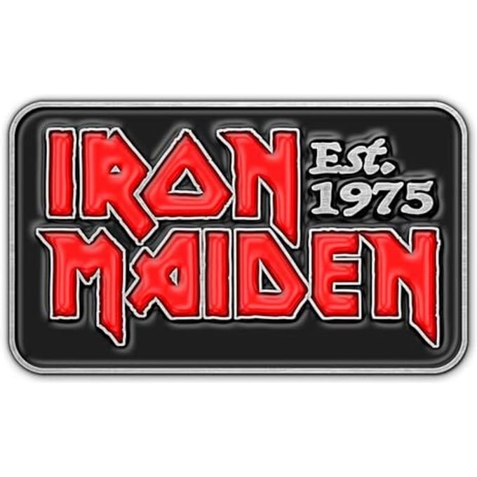 Iron Maiden Eddie 50 Unisex Speld - zilverkleurig - Standard