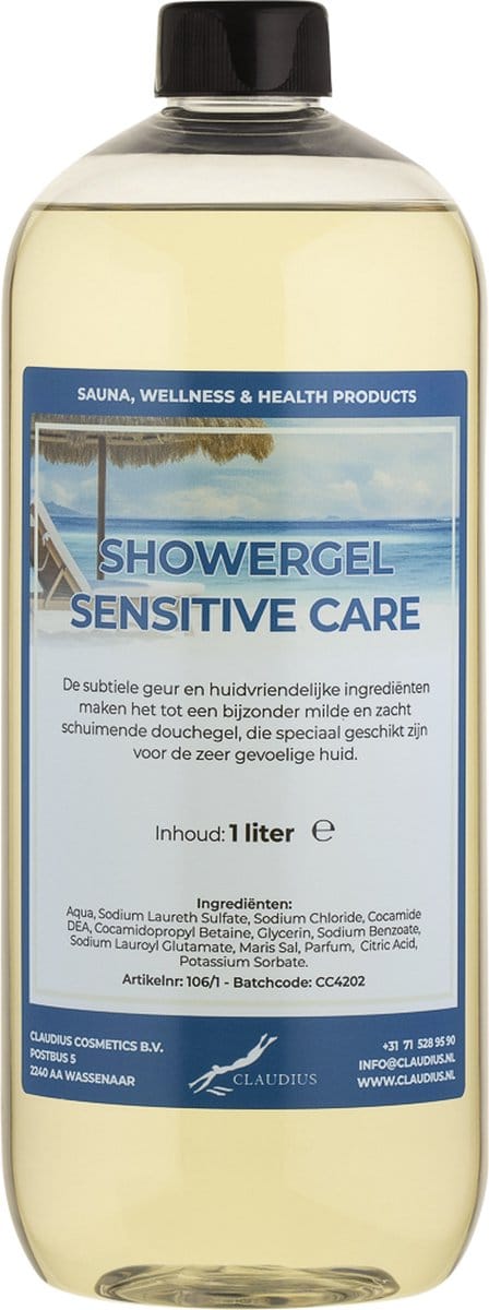 Douchegel Sensitive Care 1 Liter - Showergel