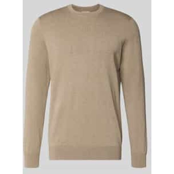 Profuomo Pullover Luxury Beige - Maat L - Heren