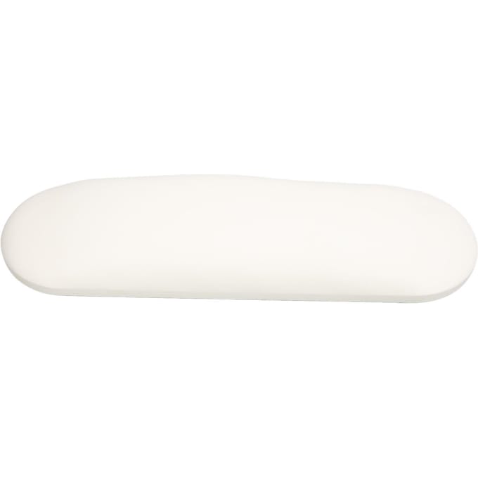 Nail Art Handkussen Zacht PU Leer Gemakkelijk Schoon Manicure Armsteun Kussen voor Nagelstudio Wit white