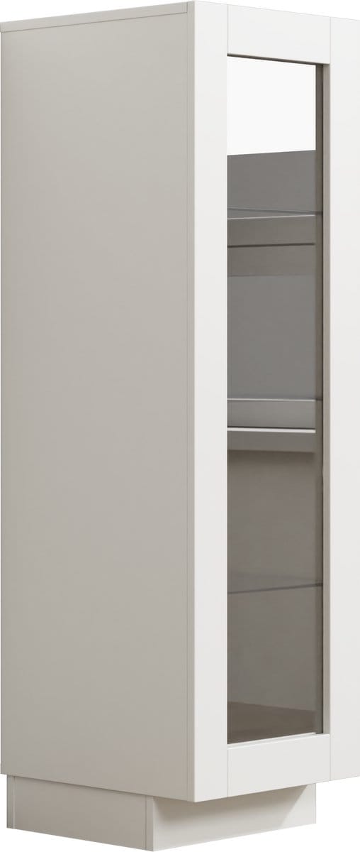 VDD - Vitrinekast - Vitrinekast met glas - Display Kast - Vitrine wit
