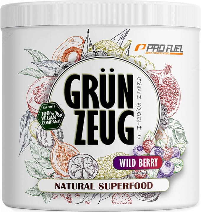 ProFuel Grünzeug (300g) Wild Berry - Functionele voeding - Supervoeding
