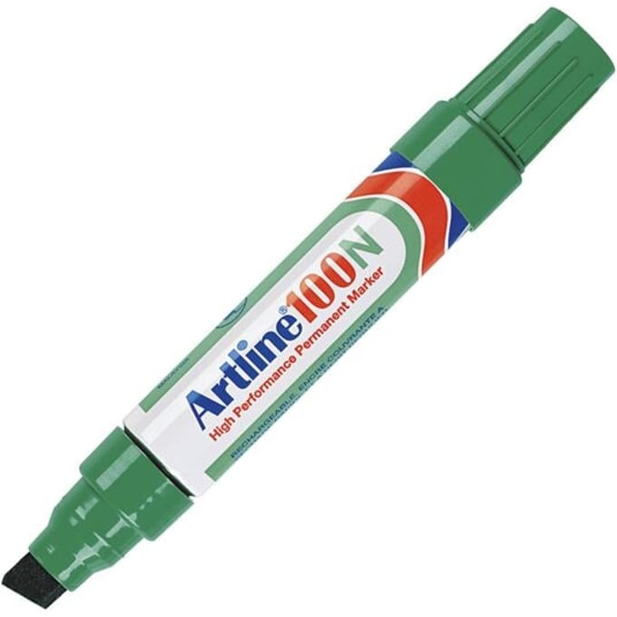 ARTLINE 100 NEAT - Permanent Marker - 1 stuk - 7,5-12mm Lijndikte - Groen