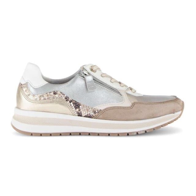 Gabor Sneakers beige Suede - Dames