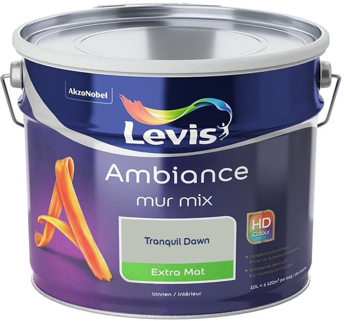 Levis - Ambiance Mur Extra Mat Mix - Tranquil Dawn - Mengverf - 10 L