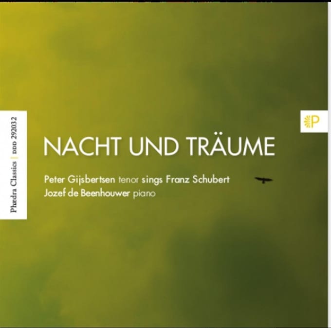 Peter Gijsbertsen & Jozef De Beenhouwer - Franz Schubert: Nacht Und Träume (CD)