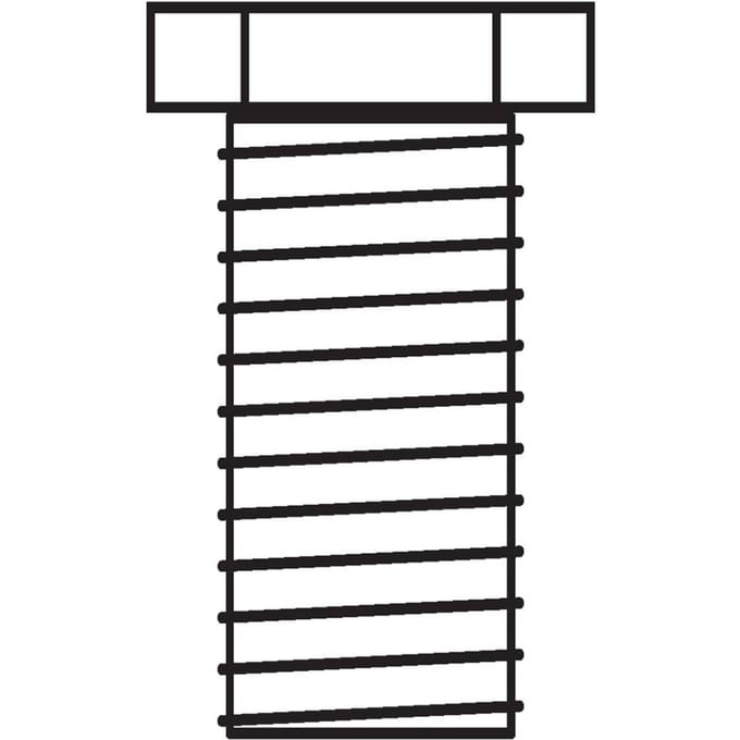 Ivela schroef M10X1 adapter elektrisch-mechanisch