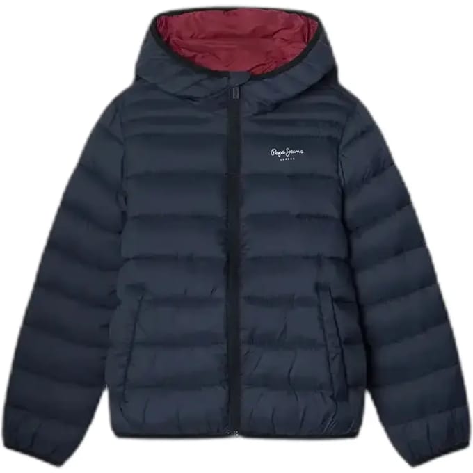 Kinderjas met capuchon Pepe Jeans Bailor
