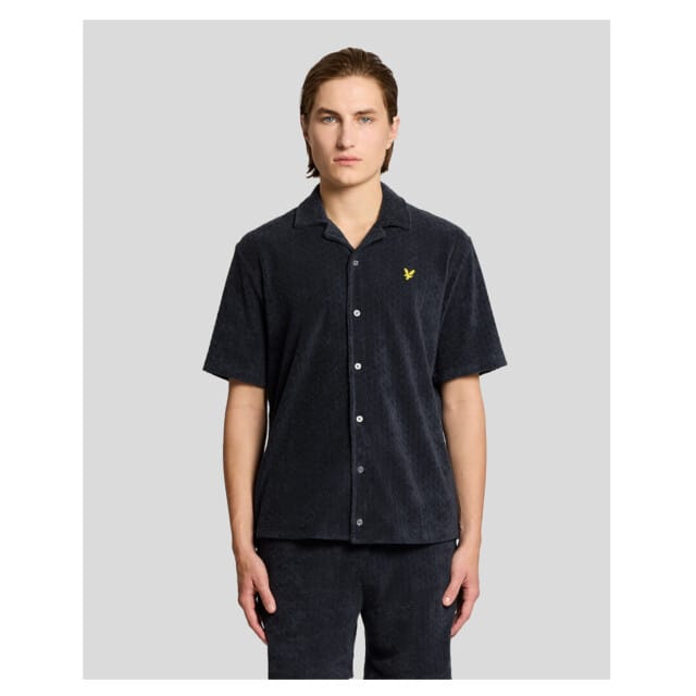 Lyle and Scott Lyle&scott honeycomb korte mouw overhemden sw2407v