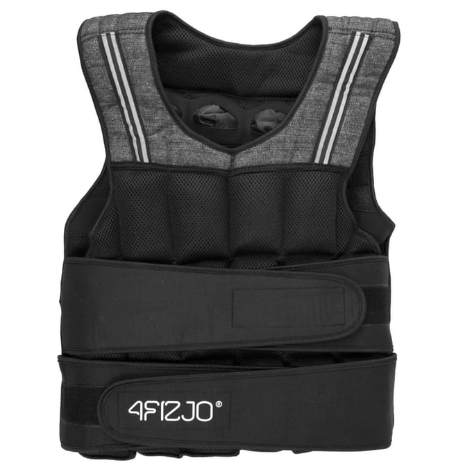 4fizjo Serie - Gewichtsvest - 20kg/30kg - Verstelbare Gewichten