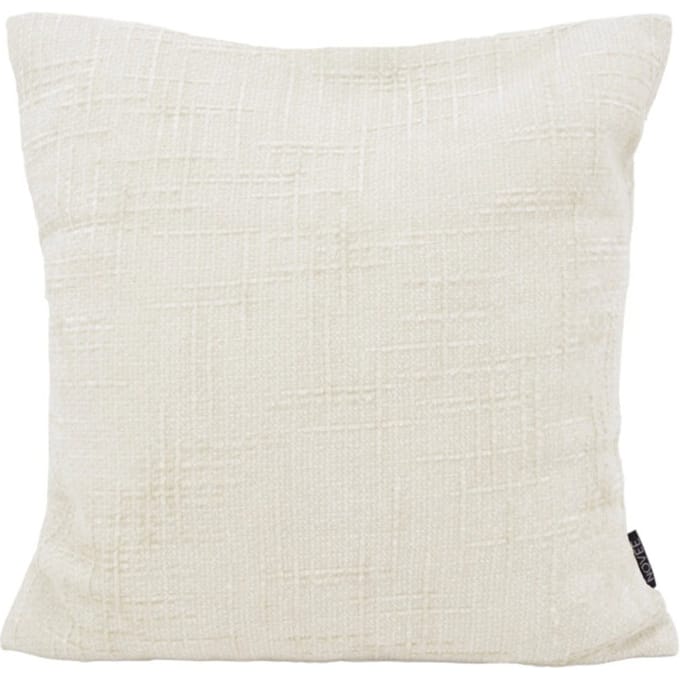 NOVÉE Sierkussen chenille stripe crème | 45 x 45 cm | polyester