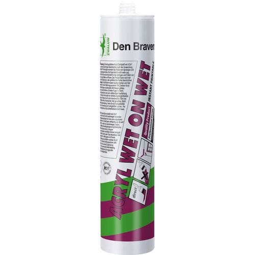Den Braven Acryl Kit Wet On Wet Koker 310 ml -kleur wit