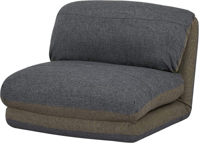 Functionele Slaapfauteuil met Verstelbare Rugleuning - Inklapbaar Logeerbed