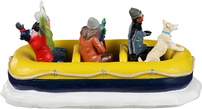 Lemax - Snow Rafting - Kersthuisjes & Kerstdorpen