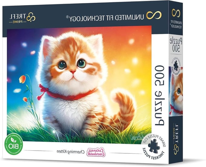 Legpuzzel Kitten - Puzzel Katten - Creatieve Ontspanning - Onregelmatige Vormen - 500 Stukjes - Multicoloured