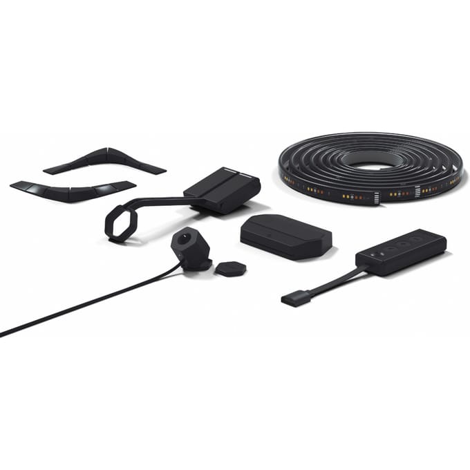 Nanoleaf 4D TV Screen Mirror + Lightstrips Starter Kit - Voor TV's tot 65'' / 165cm - Zwart