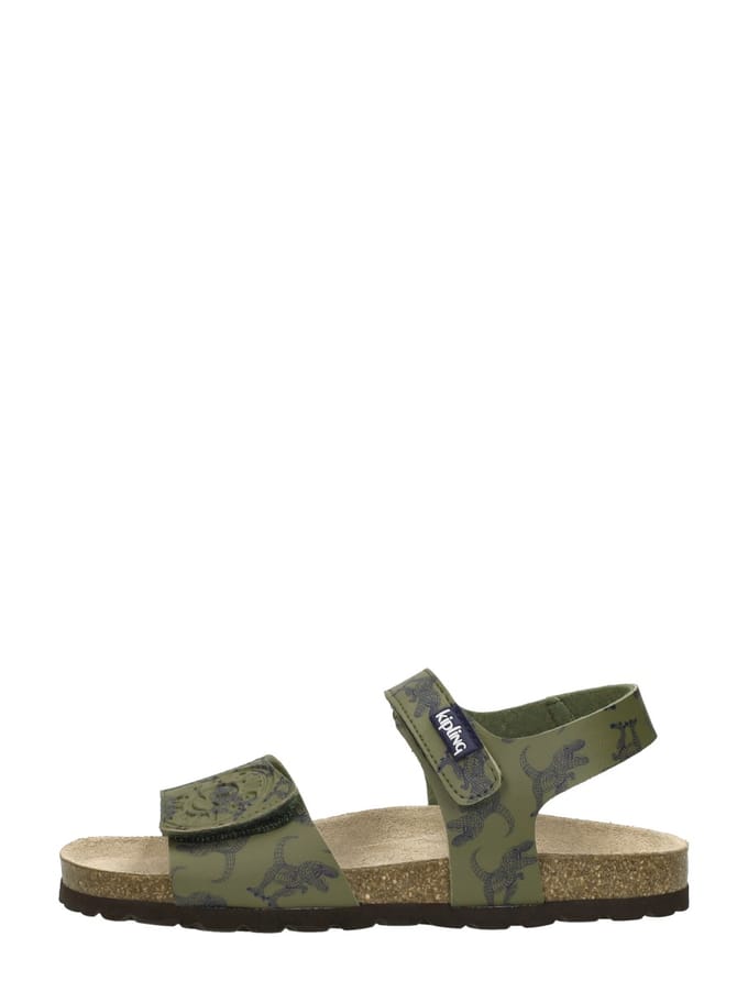 Kipling Giganto 2 Sandalen groen Leer - Maat 33