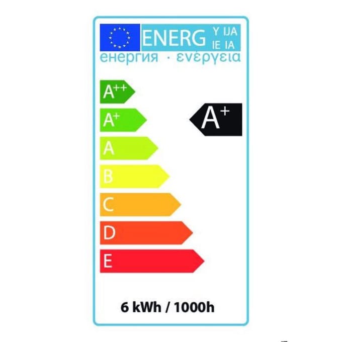 Ampoule LED à filament Vintage tube 6W (Eq. 48W) E27 2200K