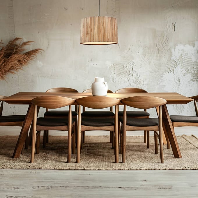 B.K.Licht Slama - Eetkamer Hanglamp - zeegras - boho stijl - E27 fitting - Ø35 x 128 cm - naturel - bruin