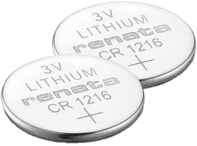 Renata - Knoopcel batterijen - CR1216 - Lithium - 3V - 20 stuks