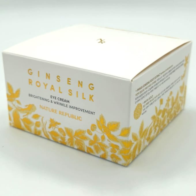 [NATURE REPUBLIC] Ginseng Royal Silk Oogcrème 25ml 1pc + Sample Gifts beige
