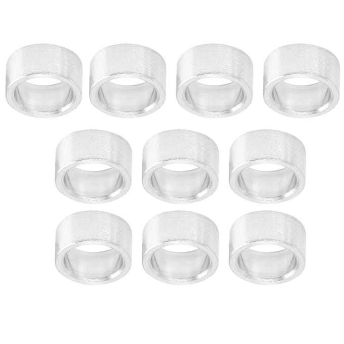 Lot de 10 pièces Entretoise en alliage d'aluminium Joint rond Raccords de support de structure d'intervalle Diamètre extérieur 8 mm