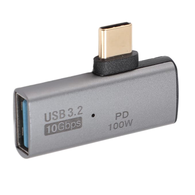 2 in 1 USB C naar USB 3.2 Adapter OTG PD100W Opladen 10Gpbs Overdracht Type C naar USB3.2 Vrouwelijk Adapter