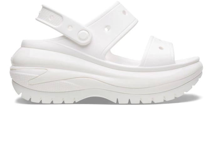 Crocs Mega Crush Sandal 'White' - Maat 41-42