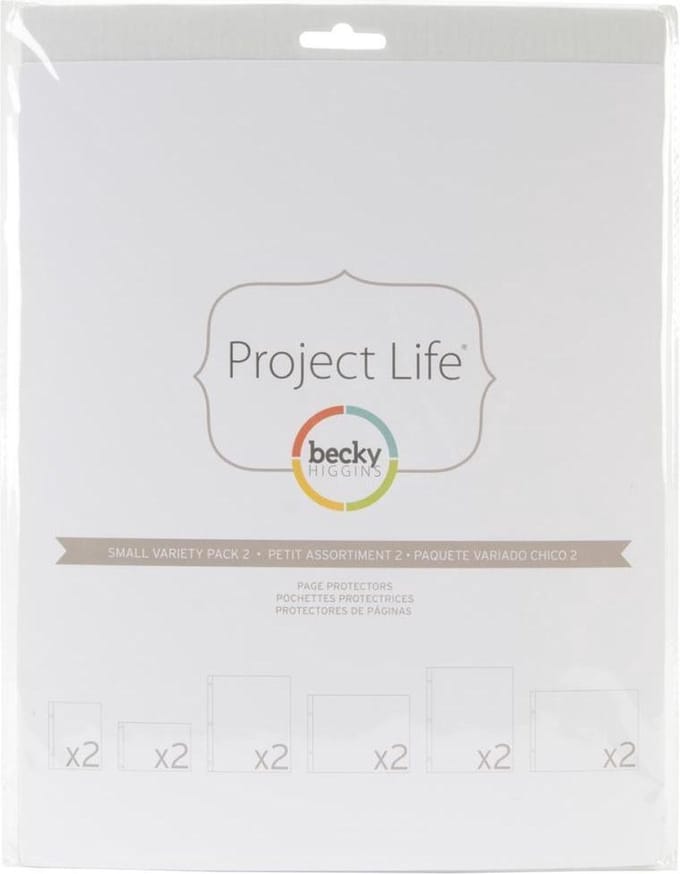 Project Life Small Variety Pack 2 Photo Pocket Pages 12/Pkg (380025)