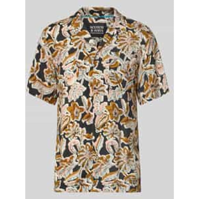 regular fit vrijetijdsoverhemd van viscose