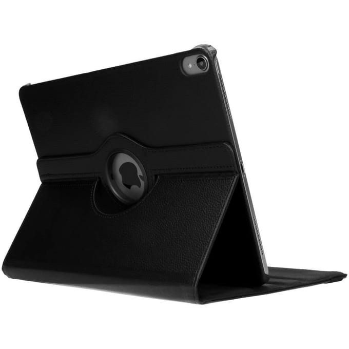 360° Draaibare Bookcase voor de Apple iPad Pro 12.9 (2018) - Zwart