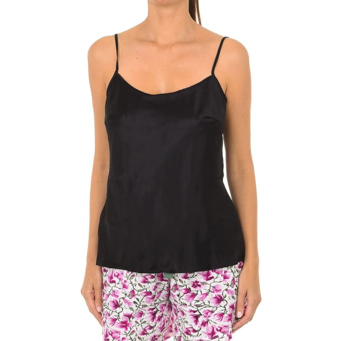 Lovable L07WV dames-T-shirt met dunne satijnen riem