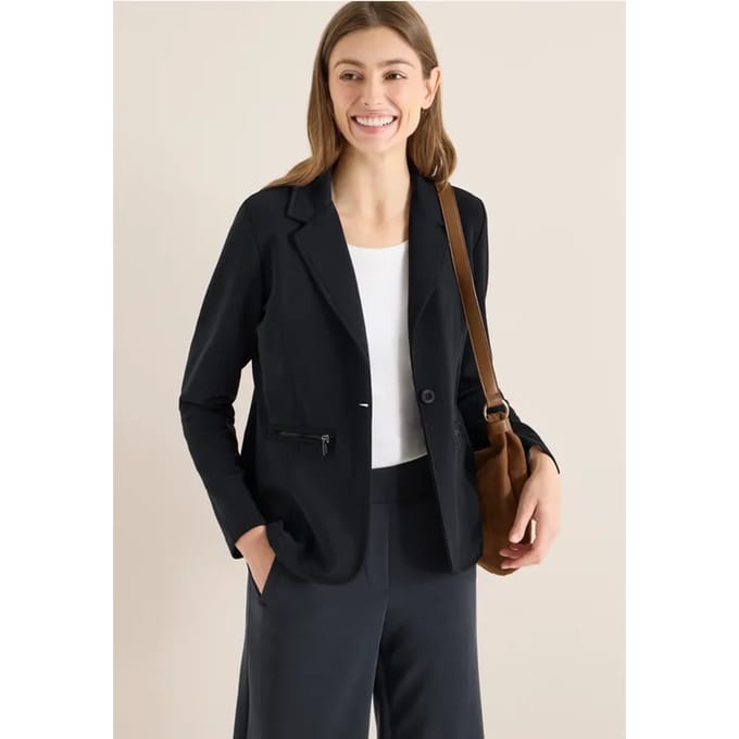 Zijden blazer