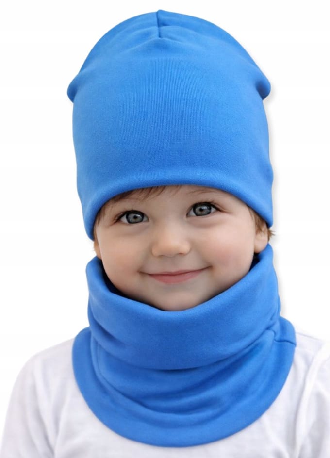 Dartomik - Babymuts en Sjaal Set - OEKO-TEX - Dubbele Laag - 0+ Maanden