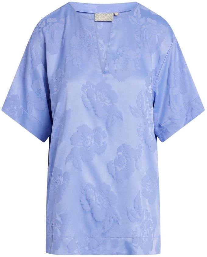 Essenza Lily Charley Top Korte Mouw Lavendelblauw - M