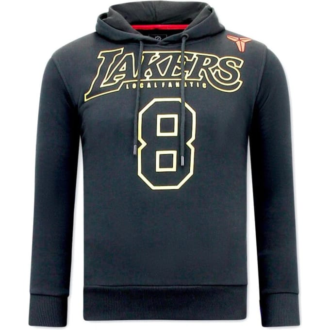 Hoodie Heren Print - Lakers - Zwart