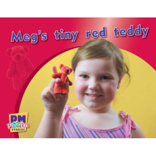 Meg's Tiny Red Teddy - Tidey, Jackie