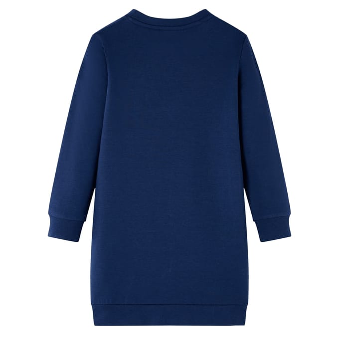 vidaXL - Kinderjurk - 116 - marineblauw